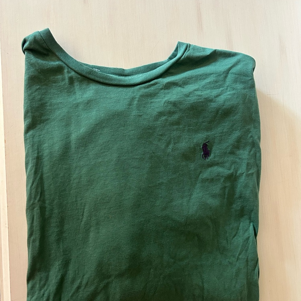 Polo by Ralph Lauren Men's Green Shirt